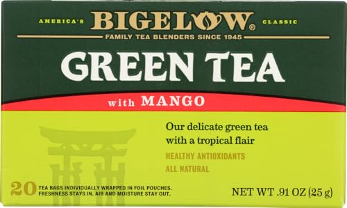 Bigelow Tea Jasmine Green Tea 20 Count (Pack of 1)