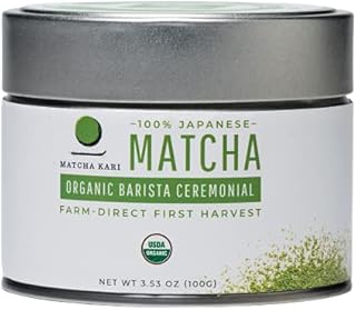 Dr. Weil Matcha Kari - Organic Matcha Green Tea Powder - 100 grams - Japanese Barista Grade