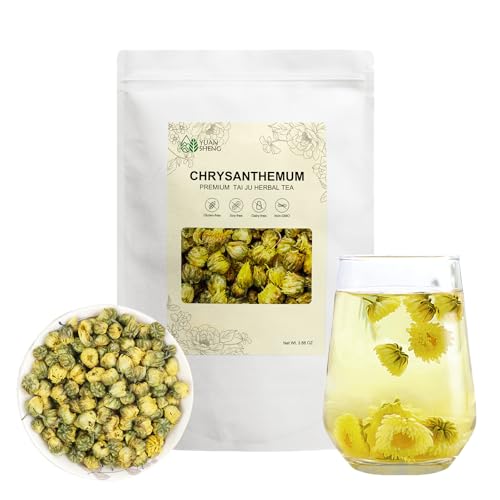 YUANSHENG Pu erh Tea Organic Loose Leaf, Chinese Yunnan Aged Fermented tea, Rich Antioxidants, USDA Organic Ripe Puerh tea, Deep Earthy Flavor, Digestive Health & Wellness tea, 4.23 Oz