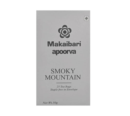 Makaibari Smoky Mountain Roasted Darjeeling Tea 25 Teabags (50 g) Roastes Black Tea