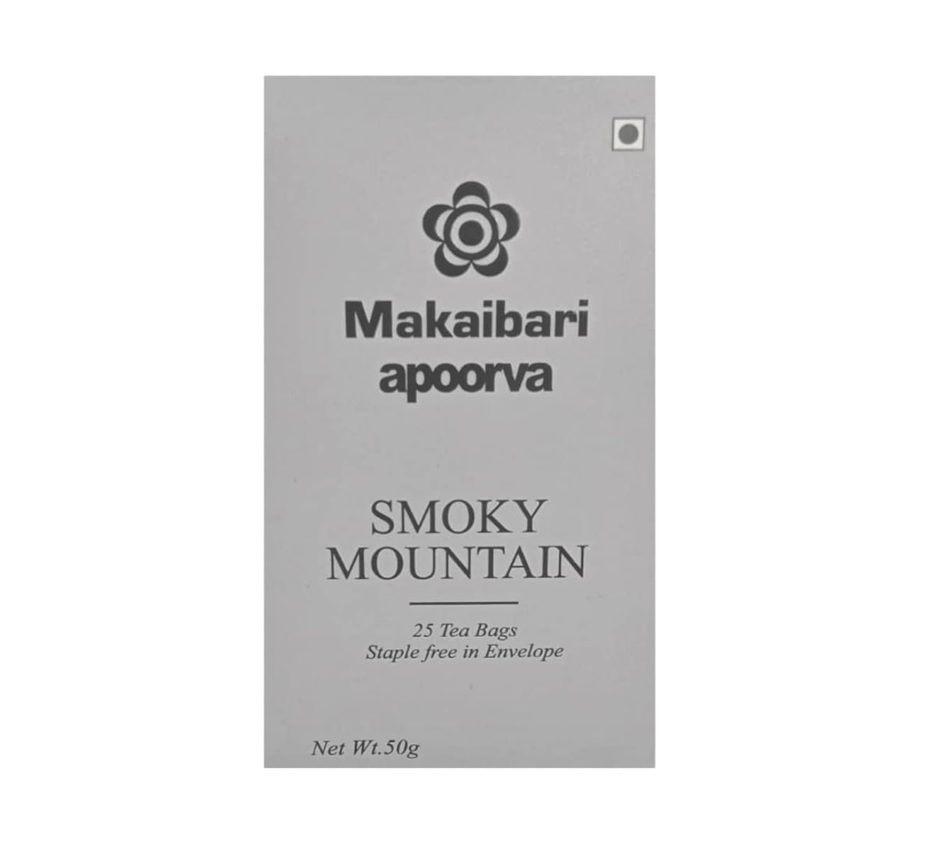 Makaibari Smoky Mountain Roasted Darjeeling Tea 25 Teabags (50 g) Roastes Black Tea