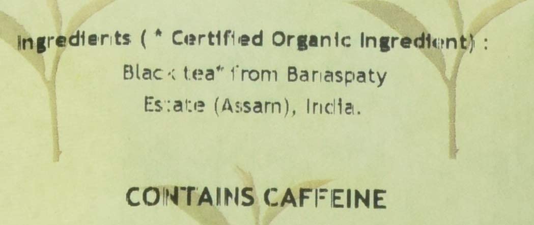 Davidson's Tea Bulk, Organic Assam Banaspaty Estate Tea 1 Pound Bag