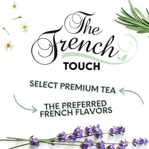 The French Touch Jasmine Green Tea ORGANIC | 2.5g x 30 Pyramid Bags | 100% Certified USDA Organic | Plant based tea bags | Select Premium Tea (Jasmine Green)