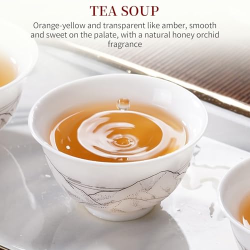 XIXICHA Phoenix Dancong Oolong Tea 120g/4.23oz Honey Orchid Mi Lan Xiang Phoenix Oolong Tea Loose Leaf Chinese Tea Chinese High Mountain Strong Floral Flavor（96 cups） 特级凤凰单枞 乌龙茶 单丛茶 潮州乌岽单枞茶叶