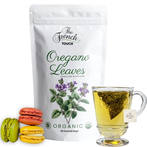The French Touch Jasmine Green Tea ORGANIC | 2.5g x 30 Pyramid Bags | 100% Certified USDA Organic | Plant based tea bags | Select Premium Tea (Jasmine Green)
