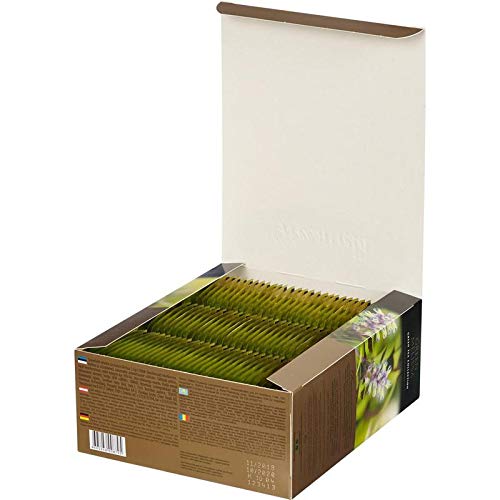 Greenfield Green Melissa Green Tea - 100 Individually Wrapped Tea Bags - Green Tea with Lemon Balm, Peppermint, and Natural Lemon Flavor - Refreshing Citrus Herbal Blend - 5.29 oz