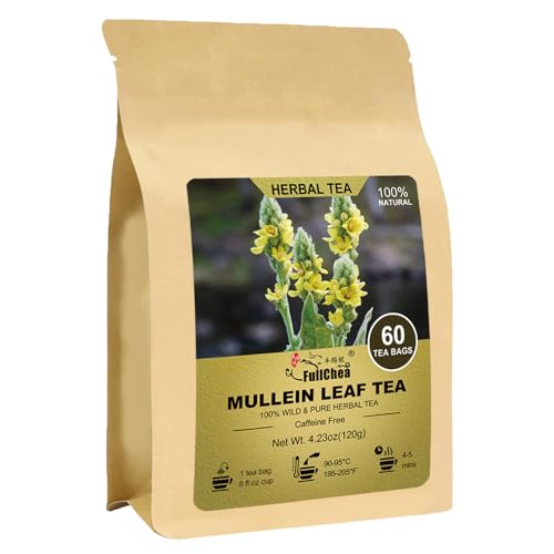 FullChea - Lavender Tea Bags, 50 Teabags - Pure Lavender Flowers for Relaxation - Caffeine-Free Floral Tea for Sleep & Wellness