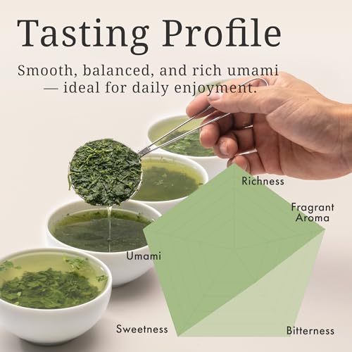 Fukamushi Sencha "Platinum Edition" – Japanese Loose Leaf Green Tea, 100-Year Legacy, First Flush, Deep Steamed, Roasted by Tea Masters, Loose Leaf, from Chiran Kagoshima, 3.5 oz / 100g – KAZAEMON Tea