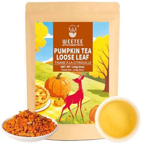 WT WEETEE Emperor's Pu-erh Tea, 228g Puerh Loose Leaf Tea, Aged Fermented Chinese Yunnan Dark Tea, Deeply Aromatic • Smooth & Full-Bodied