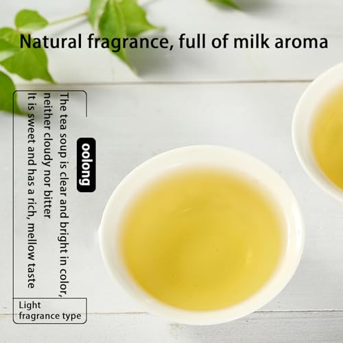 Alishan Oolong Tea Loose Leaf Oolong High Mountain Tea Taiwan Gaoshan Ulong Tea Chinese Fragrant and Sweet 阿里山 台湾茶 阿里山高山乌龙茶 5.3oz/150g