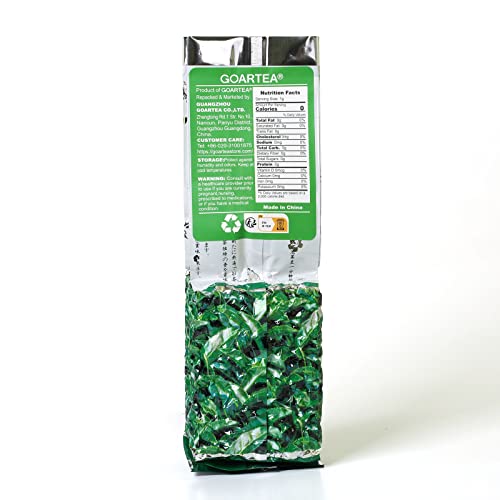 GOARTEA - Jasmine Dragon Pearls - 4Pcs 250g / Total 35.2oz Supreme Grade - Jasmine Pearl Green Tea - Chinese Green Tea Loose Leaf