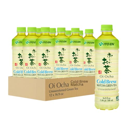 Ito En Jasmine Green Tea Unsweetened 16.9 Fluid Ounce (Pack of 12), 0 Calories…