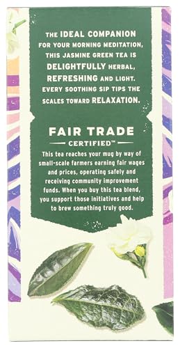 Whole Foods Market, Tea Green Jasmine Organic, 20 Count