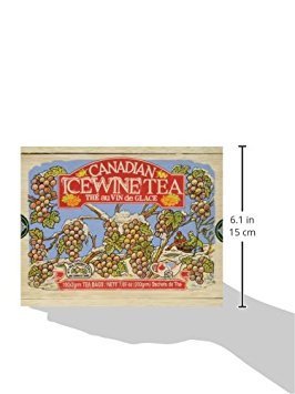 Canadian Ice Wine Tea in Wood Box - 100 Tea Bags