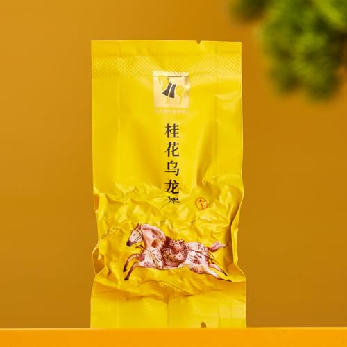 BAMATEA Osmanthus Oolong Tea Loose Leaf - 30 individua Bags - Chinese Loose Leaf Oolong Tea from Anxi High Mountain 210g(7.41oz)