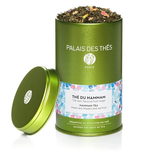 Palais des Thés - Grand Jasmine Chun Feng - Jasmine Green Tea - Premium Loose Leaf, Serves 20-25 Cups - 3.5oz Tin