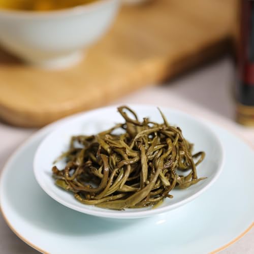 CHADUO Jasmine Dragon Pearls Green Tea 5.30oz/150g Green Tea Loose Leaf Jasmine Dragon Ball Pearl Chinese Traditional Craft 茉莉花茶 茉莉龙珠 中国绿茶