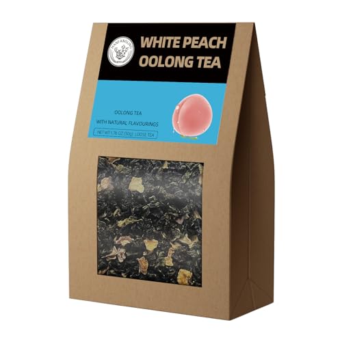 HANFANGLING Jasmine Green Tea - Premium Loose Leaf Tea with Natural Jasmine Flowers, 100% Natural, Aromatic & Refreshing, 1.76oz