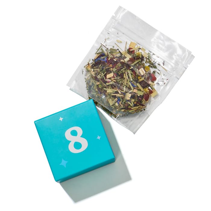 DAVIDsTEA 12 Days of Wellness Teas – 12 Organic Loose Leaf Tea Sampler Gift Set, 24 Servings | Variety Pack of Herbal, Chai, Oolong & Green Tea