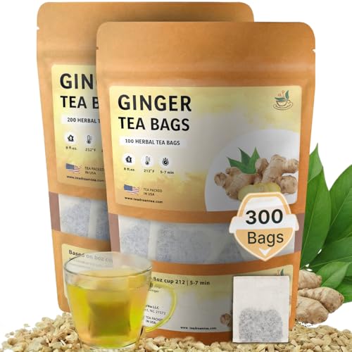 Lemongrass Tea Bags - 50 Bags (Premium Natural Pure Leaf Tea - 50 Count) Gluten-Free and Caffeine-Free Herbal tea for Relaxation, Wallness, Immune Support with Smooth Taste