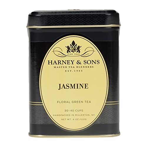 Harney & Sons Jasmine, Loose tea in 4 Ounce tin