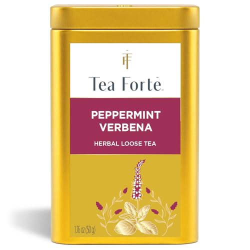 Tea Forte Winter Chai Premium Loose Leaf Caffeine-Free Herbal Tea Blend Canister, Makes 35-50 Cups