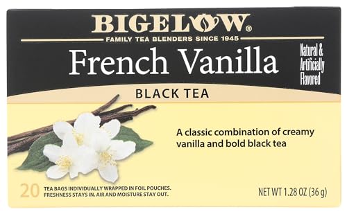 Bigelow Tea Cranberry Harvest Herbal Tea, Caffeine Free Tea with Cranberry and Spice, Holiday and Christmas Tea, 18 Count Box (Pack Of 6), 108 Total Tea Bags