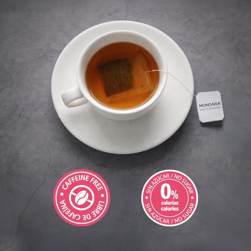 Mondaisa Echinacea Tea | 20 Tea Bags (4 Pack) | Caffeine-Free Herbal Infusion