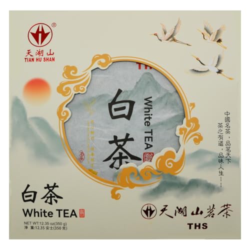 TIAN HU SHAN Jasmine Tea Jasmine Dragon Pearls Green Tea Loose Leaf 4oz (114g) Tin