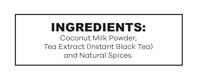 QuikTea Vegan Masala Unsweetened Chai Tea Latte – 10 Count, Bold Masala Flavor, Naturally Caffeine-Light, no preservatives, No Sugar Added – Just Add Hot Water