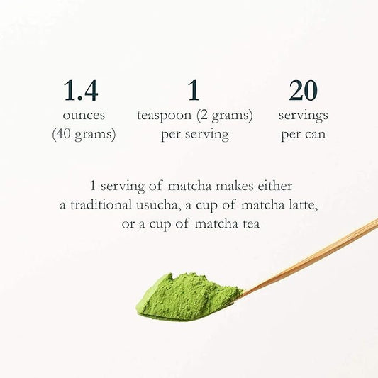 Naoki Matcha Barista Pro Blend Matcha, 40g/1.4oz | Authentic Japanese Ceremonial Grade First Harvest Matcha Green Tea Powder from Japan