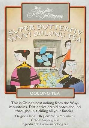 The Metropolitan Tea Company Super Butterfly Wuyi Oolong Tea 1.1lbs