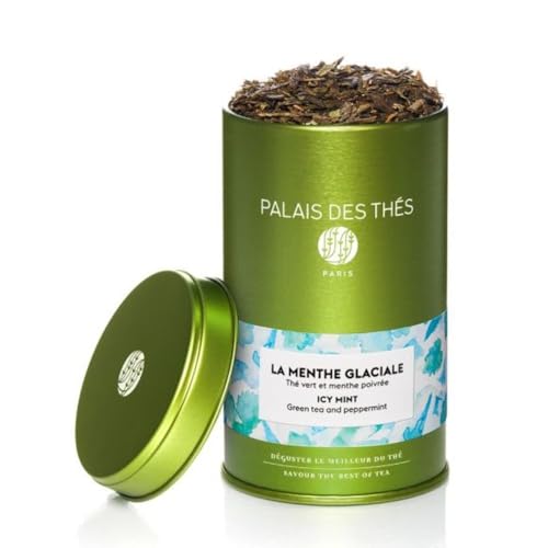 Palais des Thés - Grand Jasmine Chun Feng - Jasmine Green Tea - Premium Loose Leaf, Serves 20-25 Cups - 3.5oz Tin