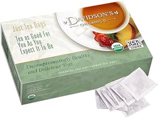Davidson's Organics, Earl Grey Rose, 100-count Unwrapped Tea Bags