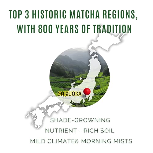 Satoen Authentic Japanese Ceremonial Grade Matcha Powder - Ceremonial Matcha Green Tea Powder from 100% Spring Premium First Harvest - Crafted for Matcha Straight Tea (100g)