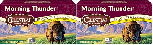 Celestial Seasonings Morning Thunder Tea, 20 ct