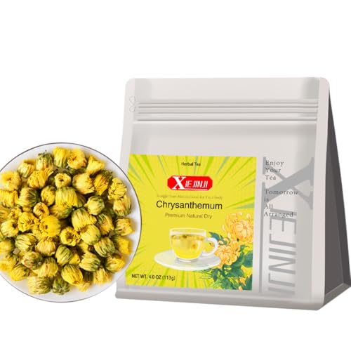 XIEJINJI Jasmine Tea Loose Leaf, 7.1 oz(200g), 100% Pure Natural Jasmine Flower, Traditional Scented Tea Technique, Fragrant Floral Scent, Low Caffeine, Resealable Bag
