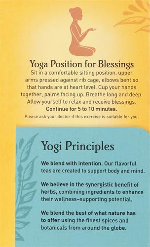 Yogi Tea, Chamomile, 16 Count, Packaging May Vary (Pack of 2)