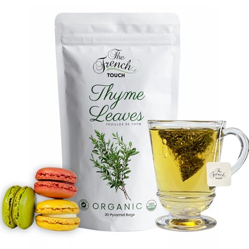 The French Touch Jasmine Green Tea ORGANIC | 2.5g x 30 Pyramid Bags | 100% Certified USDA Organic | Plant based tea bags | Select Premium Tea (Jasmine Green)