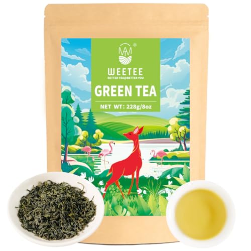 WT WEETEE Emperor's Pu-erh Tea, 228g Puerh Loose Leaf Tea, Aged Fermented Chinese Yunnan Dark Tea, Deeply Aromatic • Smooth & Full-Bodied