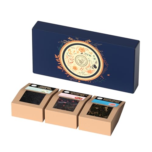 HANFANGLING Jasmine Green Tea - Premium Loose Leaf Tea with Natural Jasmine Flowers, 100% Natural, Aromatic & Refreshing, 1.76oz