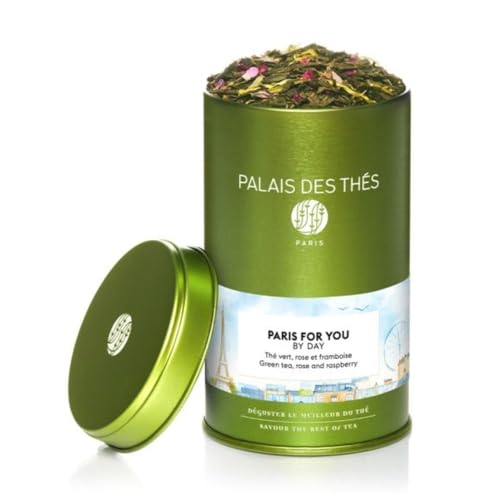 Palais des Thés - Grand Jasmine Chun Feng - Jasmine Green Tea - Premium Loose Leaf, Serves 20-25 Cups - 3.5oz Tin