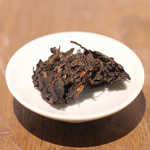 LWXLJMJZC－2020yr Aged Ripe Puerh Tea Cake 3.53oz-Dark Tea Pu erh - Shu (cook) Pu-erh Puer