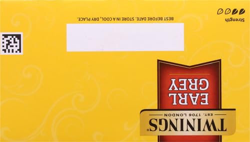 Twinings Earl Grey Black Tea, 50 ct