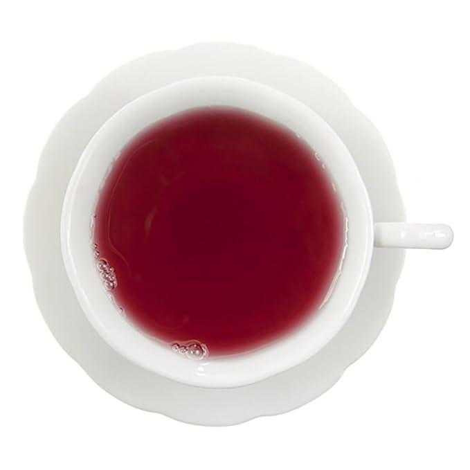 Berry Berry Herbal Tea Pouches - 4oz | Loose Leaf Fruit Tea with Hibiscus Elderberries Currants | Caffeine Free | Serve Hot or Iced | Summer Tea or Mulled Winter Blend | Vitamin C Source
