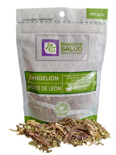 Roasted Dandelion Root Tea - Herbal Tea - For the Maintenance of Good Health - Zip-Lock (30g) 1.05oz - 100% Natural Diente de Leon Te