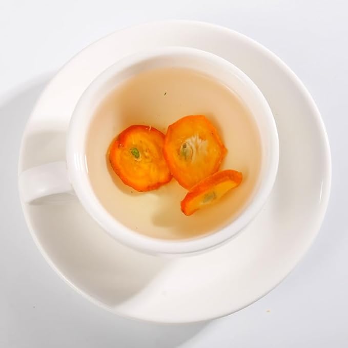 100% Natural Organic Kumquat Tea - Sliced Kumquat Fruit with No Added Sugar | Sour and Refreshing Flavor | 100g/3.52oz Kumquat Sliced | Kumquat Fruit |No Sugar Added | Sour Kumquat Tea | 金桔干