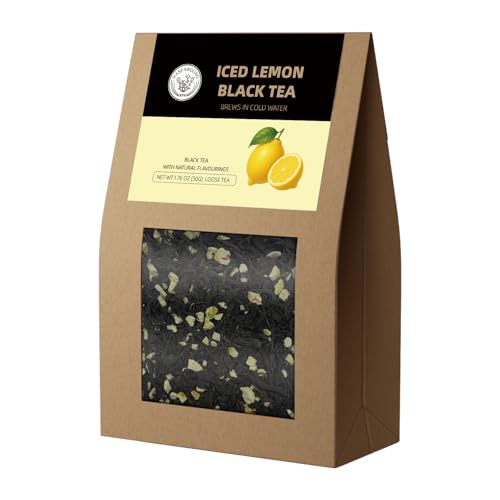 HANFANGLING Jasmine Green Tea - Premium Loose Leaf Tea with Natural Jasmine Flowers, 100% Natural, Aromatic & Refreshing, 1.76oz