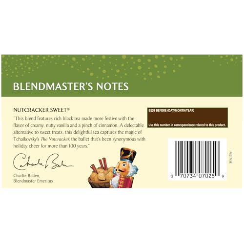 Celestial Seasonings Nutcracker Sweet Black Tea, 18 Count