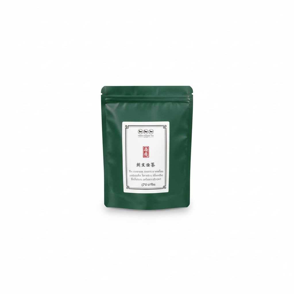 สามม้า Premium Wuyi Rock Tea Shui Xian Oolong, Classic "Water Sprite" Loose Leaf, 70g